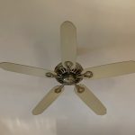 white 5 blade ceiling fan